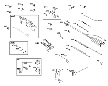 Part Location Diagram of 846805 Briggs and Stratton Crank-bell